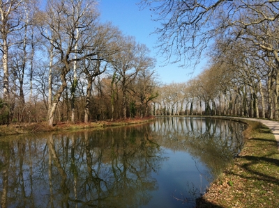 Arrivee par le canal